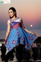 Anarkali Designer Cotton Kurti