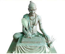 Goswami Tusli Das Ji Resin Sculpture