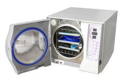 White Front Loading Dental Autoclave