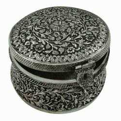 Oxidized Silver Box