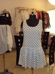 Polka Dot Print Dress