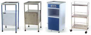 Bed Side Locker - Stainless Steel | Durable, Modern Design, Ideal for Hospitals and Labs