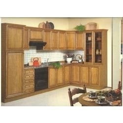 Modular Kitchen With Cabinets