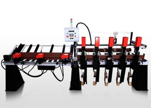 2" Wood Slats Automatic Punching-Threading Machine