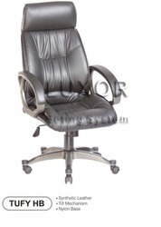 Executive Revolving Chair - Premium Quality Fabric, Ergonomic Support Design, Enhanced Comfort & Relaxation