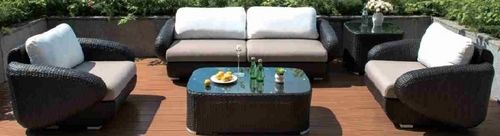 Artie Garden Outdoor Rattan Sofa Set