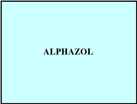  Alphazol Chemicals