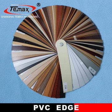 PVC Edge Banding - 0.3mm~3mm Thickness, 20mm~120mm Width | Variety of Designs and Colors Available