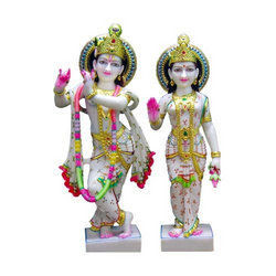 Radha Krishna Moorti - Premium Quality Stone, Elegant Designs , Dimensional Accuracy and Durability