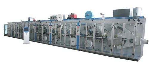 Sanitary Napkin Making Machine