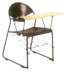 Institute Chair With Writing Desk