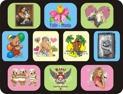 Rubberized Photo Transfer Stickers