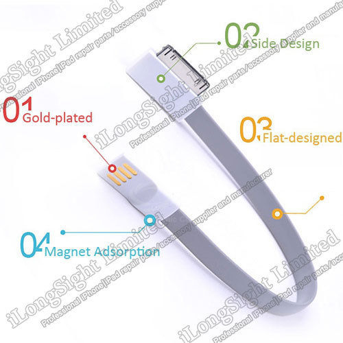 Magnet USB to Dock Flat Cable