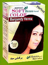 Burgundy Henna Dyes