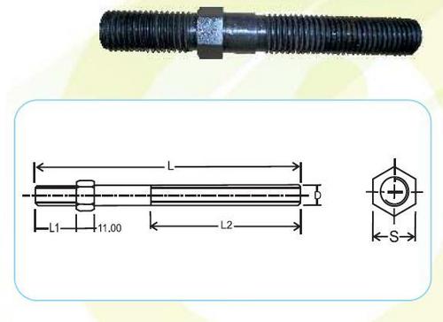 Clamping Stud with Hex Spanner