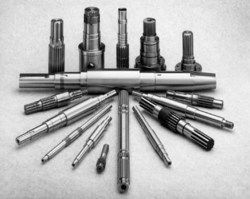 Hardened Ground Shafts - Exotic Material Finishes, Special Lengths, Retaining Ring Grooves, Durable Performance