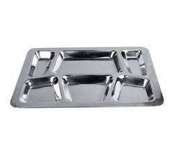 Rectangular Stainless Steel Mess Tray