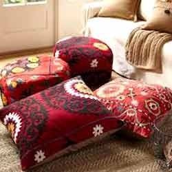 Suzani Floor Cushion Cover