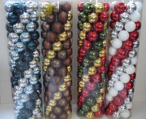 50pcs 6cm Balls Packed In PVC Tube