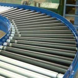 90-Degree Bend Roller Conveyors