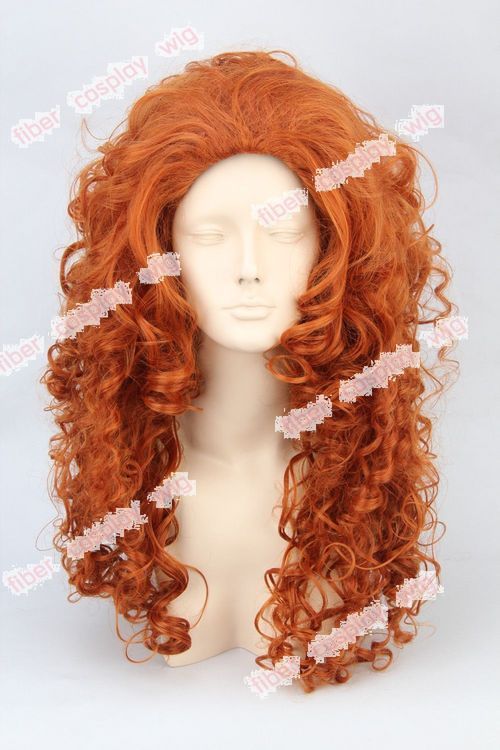 2012 Disney Princess Merida Costume Cosplay Wigs