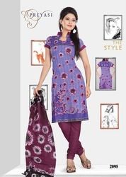 Aluminium Preyasi Cotton Salwar Kameez