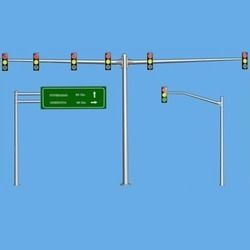 Traffic Light Pole - Durable High-Quality Material , Easy Installation for Optimal Performance