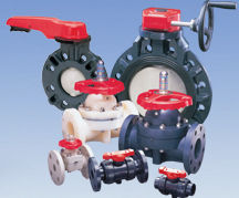 PVC And PVDF Valves