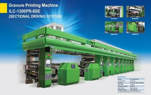 Roto Gravure Printing Machine