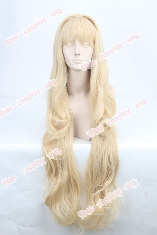 Super Long Golden Blonde Cosplay Wigs