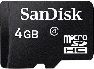 Sandisk Memory Card 4gb