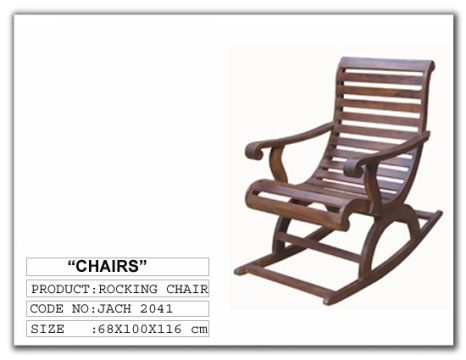 Sheesham Wood Rocking Chair