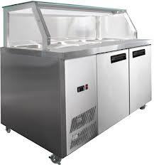 Straight Display Counter Bain Marie