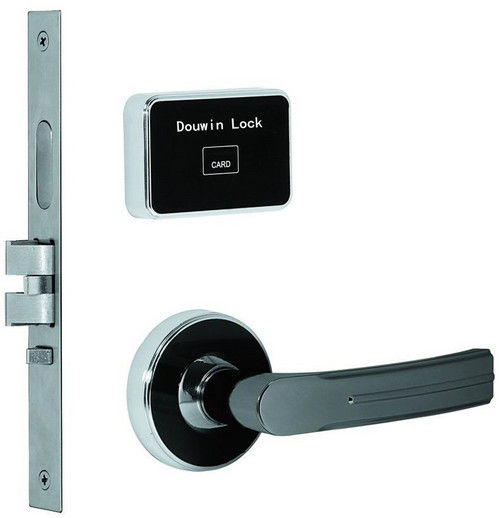 Hotel Card Lock - Zinc Alloy, Split-Type Design | Low Power Consumption, Up to 10,000 Unlocks, 1,000 Card Capacity