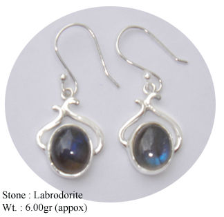 Labrodorite Stone Designer Earring