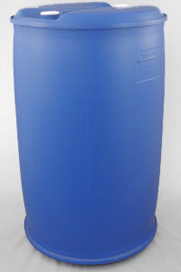 Black 210 Litre Plastic Drum (I Ring)