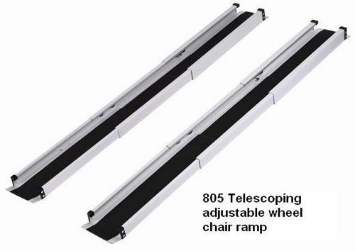 805 5' Telescoping Adjustable Wheelchair Ramp