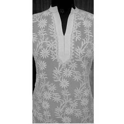 Designer White Kurti