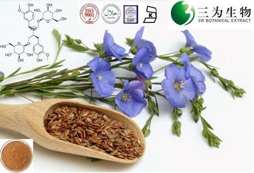 Flaxseed Extract, 20~80% Secoisolariciresinol Diglucoside (SDG)