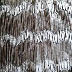 Khajuri And Pleated Effects Fabric