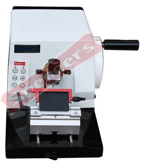 Spencers Semi Automatic Rotary Microtome