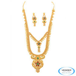 24k Gold Plated Necklace Set