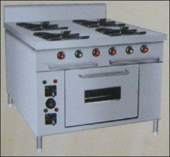 Four Burner Gas Stove With Oven