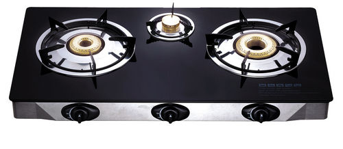 Glass Top Of 3 Burner Gas Stove (H3605b)