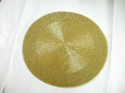 Beaded Round Placemat