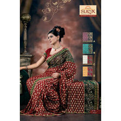 Viscose Wedding Sarees