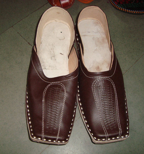 Brown Leather Jutti