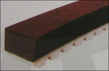Belt With Black Rubber Coating