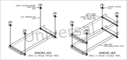 Cable Tray Support System Rod And Angle Type