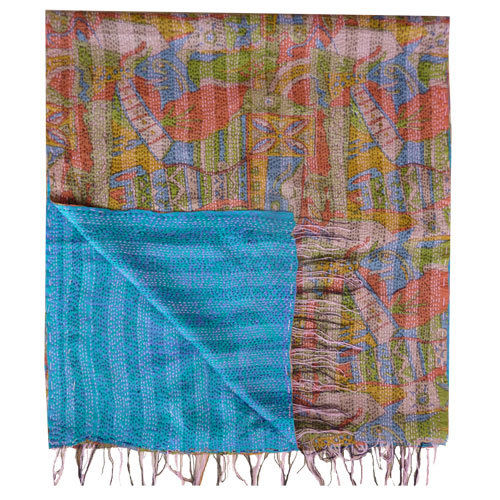 Silk Kantha Shawls